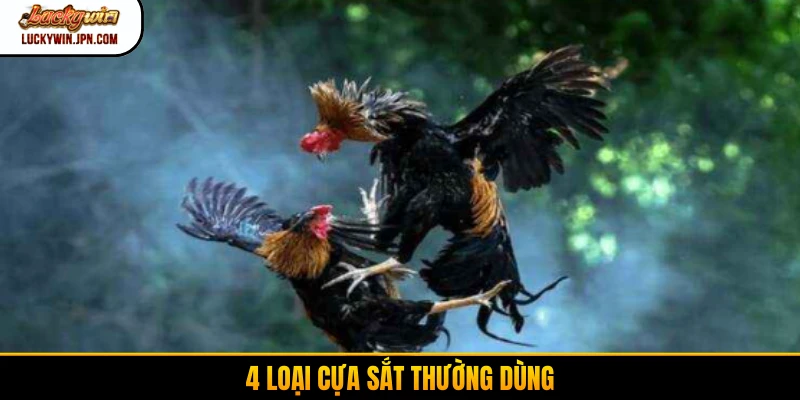 4 loại cựa sắt thường dùng