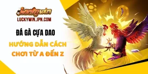 Đá Gà Cựa Dao Luckywin - Hướng Dẫn Cách Chơi Từ A Đến Z